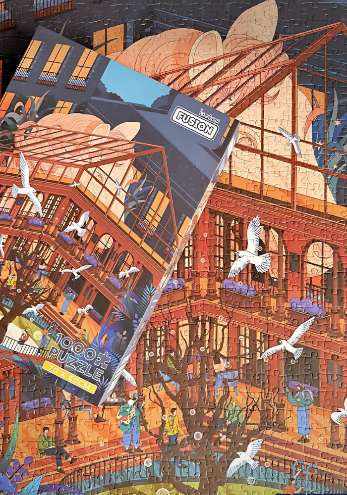 Architecture | Botop Fusion | 1000 Pieces | Jigsaw Puzzle – Puzzles