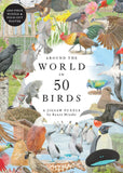 Around The World In 50 Birds | Laurence King Publishing | 1000 Pieces | Jigsaw Puzzle - Puzzles +