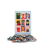 Art Cats | Happily | 99 Pieces | Mini Jigsaw Puzzle - Puzzles +