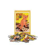 Attack of the 50ft Cat | Happily | 99 Pieces | Mini Jigsaw Puzzle - Puzzles +