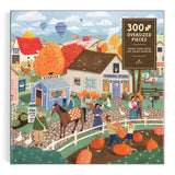 Autumn Square - Elisabeth Dorrian | Galison | 300 Oversized Pieces | Jigsaw Puzzle - Puzzles +
