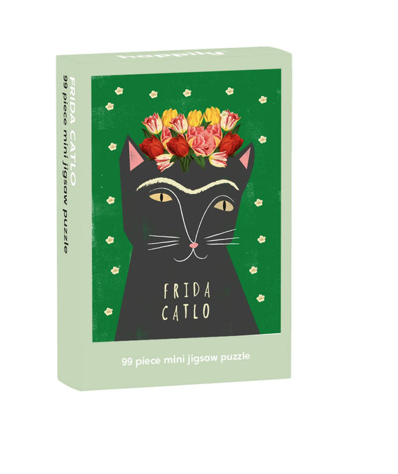 Frida Catlo - Nia Gould | Happily | 99 Pieces | Mini Jigsaw Puzzle