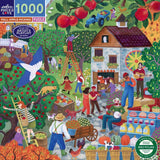 Fall Apple Pick - Cynthia Cliff | Eeboo | 1000 Pieces | Jigsaw Puzzle