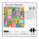 Pawsome Portraits | Mudpuppy | 500 Pieces | Jigsaw Puzzle