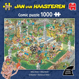 BBQ Party | Jan van Haasteren | Jumbo | 1000 Pieces | Jigsaw Puzzle - Puzzles +
