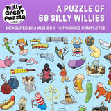 Willy Great Puzzle | Sleazy Greetings |  1000 Pieces | Jigsaw Puzzle