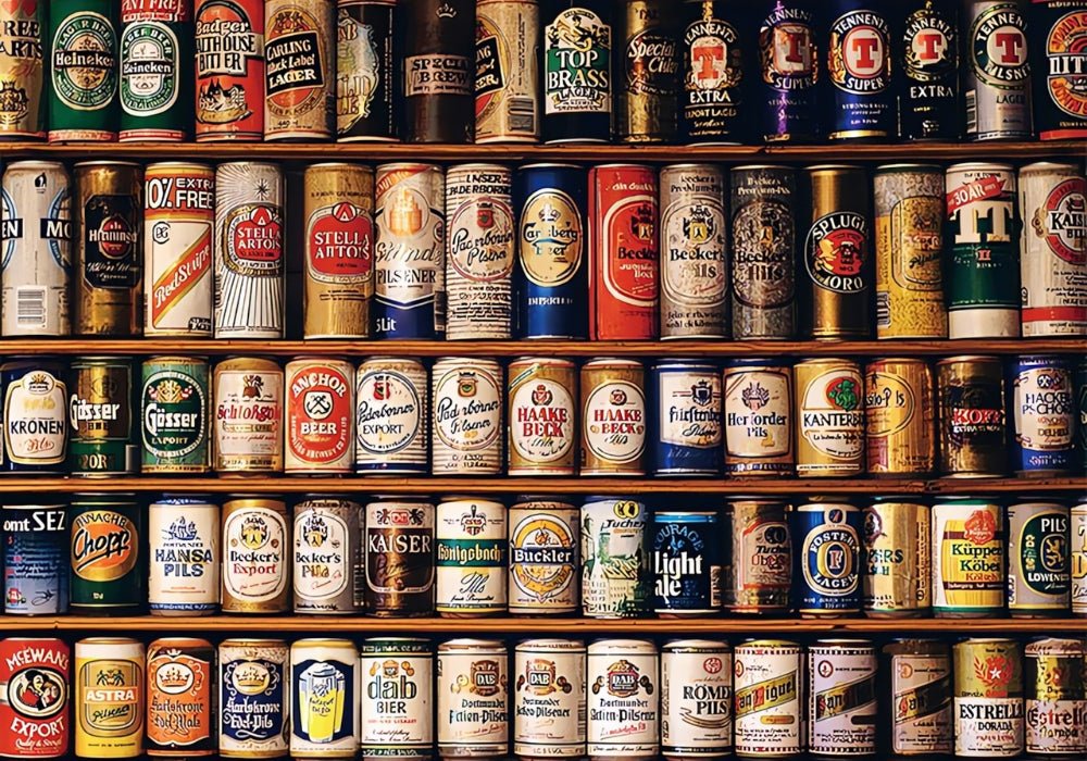 Beer Can | Botop | 160 Pieces | Mini Jigsaw Puzzle – Puzzles