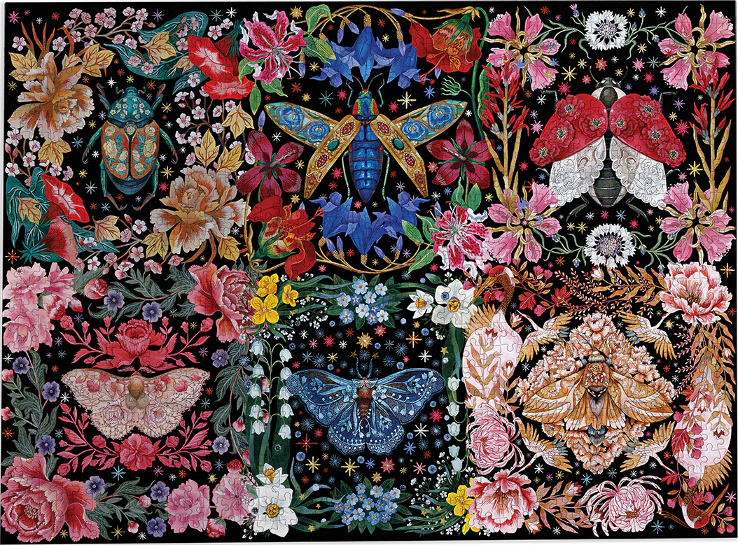 Blooming Beetles - Maria Matos | Gibsons | 1000 Pieces | Jigsaw Puzzle ...