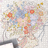 Bouquet | Botop Fusion | 1000 Piece Puzzle | Jigsaw Puzzle - Mystery Matrix