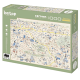 Busy Lawn | Botop Blackcard | 1000 Piece Puzzle | Jigsaw Puzzle - Mystery Matrix