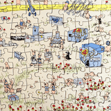 Busy Lawn | Botop Blackcard | 1000 Piece Puzzle | Jigsaw Puzzle - Mystery Matrix