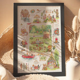 Camping Dog | Botop | 500 Piece Puzzle | Jigsaw Puzzle - Mystery Matrix