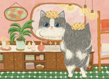 Cat In The Bathroom - Miss Wenly | The Puzzle Collab | 500 Pieces | Jigsaw Puzzle - Puzzles +