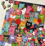 Cat Party | Botop Blackcard | 300 Piece Puzzle | Jigsaw Puzzle - Mystery Matrix