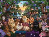 Cat Tail Cottage | Ravensburger | 2000 Pieces | Jigsaw Puzzle - Puzzles +