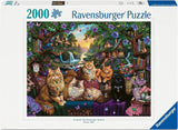 Cat Tail Cottage | Ravensburger | 2000 Pieces | Jigsaw Puzzle - Puzzles +