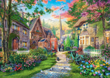 Church Lane - Down The Lane No.4 | Ravensburger | 1000 Pieces | Jigsaw Puzzle - Puzzles +