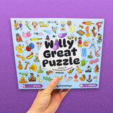 Willy Great Puzzle | Sleazy Greetings |  1000 Pieces | Jigsaw Puzzle