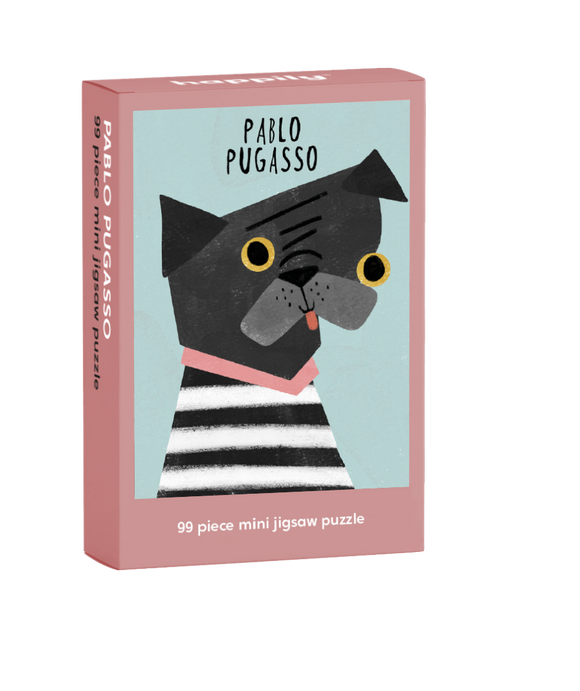 Pablo Pugcasso | Happily | 99 Pieces | Mini Jigsaw Puzzle