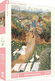 Delivering Spring - Loré Pemberton | New York Puzzle Company | 1000 Pieces | Jigsaw Puzzle - Puzzles +