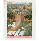 Delivering Spring - Loré Pemberton | New York Puzzle Company | 1000 Pieces | Jigsaw Puzzle - Puzzles +