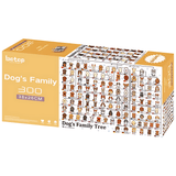 Dog’s Family | Botop Blackcard | 300 Pieces | Jigsaw Puzzle - Puzzles +