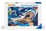 Dragon At Day And Night | Ravensburger | 5000 Pieces | Jigsaw Puzzle - Puzzles +