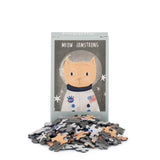 Meow Armstrong - Nia Gould | Happily | 99 Pieces | Mini Jigsaw Puzzle