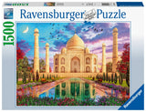 Enchanting Taj Mahal | Ravensburger | 1500 Pieces | Jigsaw Puzzle - Puzzles +