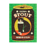 Extra Stout Cat - 99 Piece Mini Jigsaw Puzzle - Puzzles +