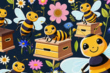 Honey Bees | Micro Puzzles | 150 Pieces | Micro Jigsaw Puzzle
