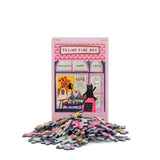 Feline Fine Art | Happily | 99 Pieces | Mini Jigsaw Puzzle - Puzzles +