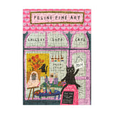 Feline Fine Art | Happily | 99 Pieces | Mini Jigsaw Puzzle - Puzzles +