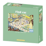 Find Cat | Botop | 1000 Piece Puzzle | Jigsaw Puzzle - Mystery Matrix