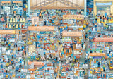 Fish Market | Botop | 160 Pieces | Mini Jigsaw Puzzle - Puzzles +