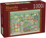Florist Camelia - Le Chat Colette | Magnolia | 1000 Pieces | Jigsaw Puzzle - Puzzles +