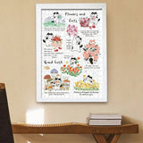 Flowers Cats | Botop | 300 Piece Puzzle | Jigsaw Puzzle - Mystery Matrix