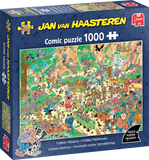 Flutterly Fabulous | Jan van Haasteren | Jumbo | 1000 Pieces | Jigsaw Puzzle - Puzzles +