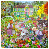 French Flower Garden - Miranda Sofroniou | Eeboo | 1000 Pieces | Jigsaw Puzzle - Puzzles +
