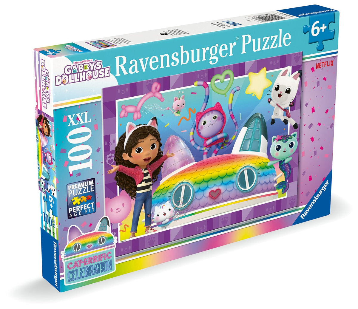 Gabby's Dollhouse | Ravensburger | 100 XXL Pieces | Jigsaw Puzzle ...