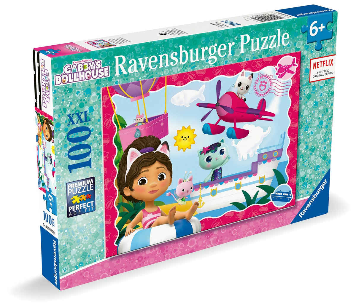 Gabby's Dollhouse | Ravensburger | 100 XXL Pieces | Jigsaw Puzzle ...