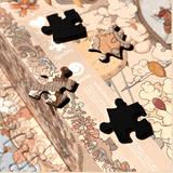 Happy | Botop Blackcard | 1000 Piece Puzzle | Jigsaw Puzzle - Mystery Matrix