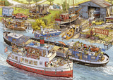 Boatyard - Doro Göbel & Peter Knorr | Heye | 1000 Pieces | Jigsaw Puzzle