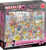 High Street Hassle! - Destiny No.10 | Wasgij? Retro | Jumbo | 1000 Pieces | Jigsaw Puzzle - Puzzles +