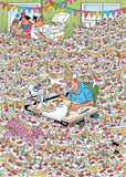 Hooray, Jan 90 Years! | Expert 8 | Jan van Haasteren | Jumbo | 500 Pieces | Jigsaw Puzzle - Puzzles +
