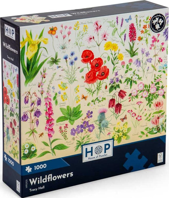 Wildflowers - Tracy Hall | House Of Puzzles | 1000 Pieces | Jigsaw Puzzle