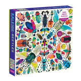 Kaleido Beetles | Mudpuppy | 500 Pieces | Jigsaw Puzzle - Puzzles +