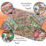 Kitty Cafe | Vizzles - Series 11 | Great Games | 1000 Pieces | Jigsaw Puzzle