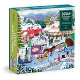 Little Winter Town | Galison | 300 Oversized Pieces | Jigsaw Puzzle - Puzzles +