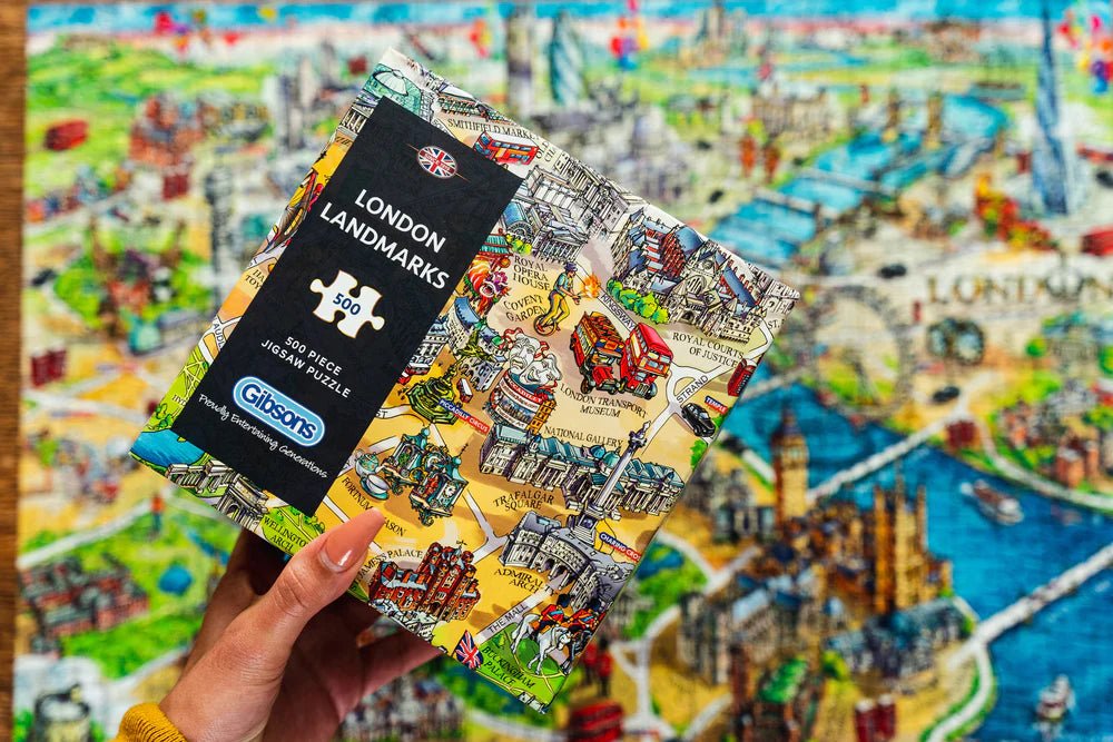 London Landmarks - Maria Rabinky | Gibsons | 500 Pieces | Jigsaw Puzzl ...